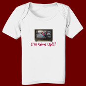 Give Up Super Hero - Infant Lap-Shoulder Tee